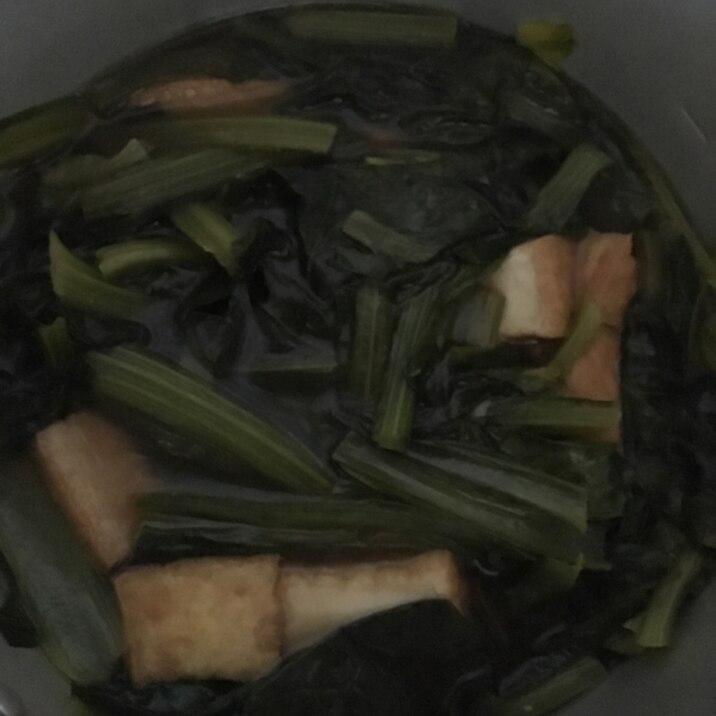小松菜の煮物